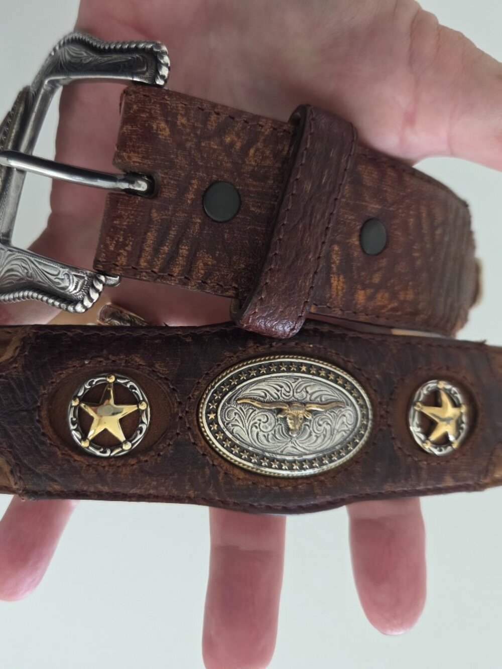 Tony Lama Western Belt 40 - Picture 7 of 7